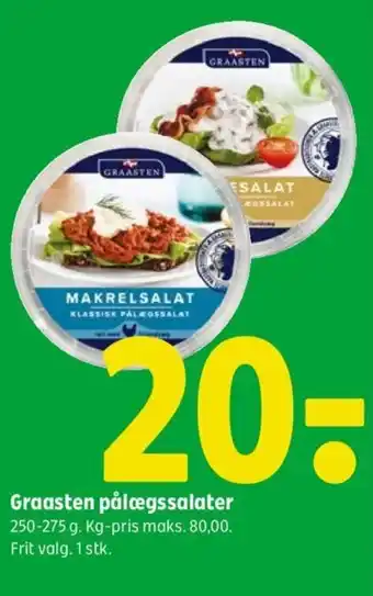 Coop 365 Graasten pålægssalater tilbud