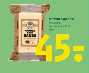 Coop 365 Mammen guldost tilbud