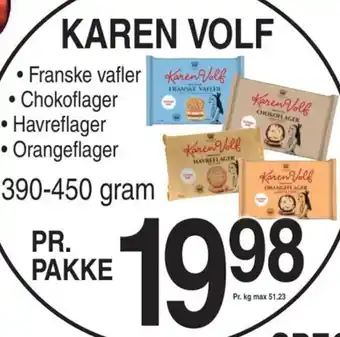 ABC Lavpris KAREN VOLF tilbud