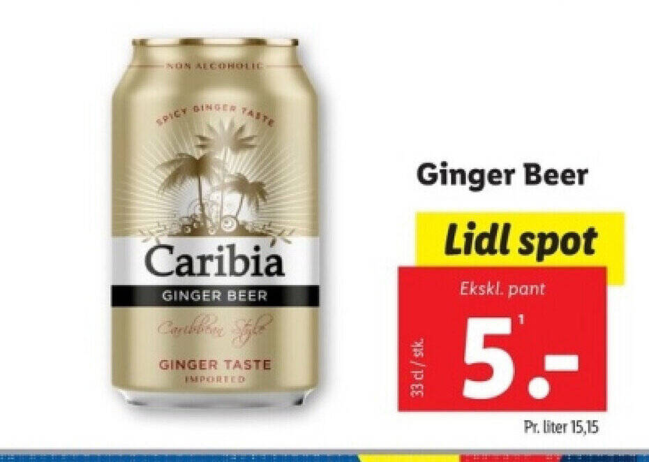 Ginger Beer tilbud hos Lidl