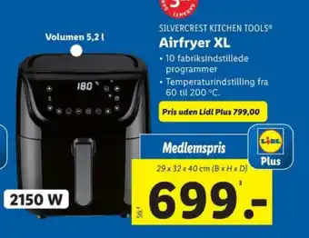 Lidl Airfryer XL tilbud