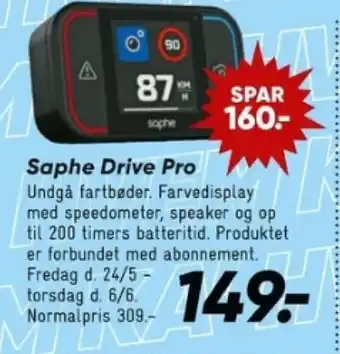 Bilka Saphe Drive Pro tilbud