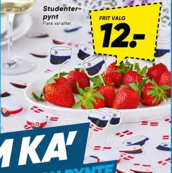 Studenter pynt