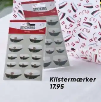 Bilka Klistermærker tilbud