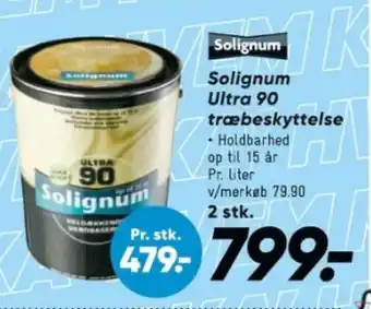 Bilka Solignum Ultra 90 træbeskyttelse tilbud