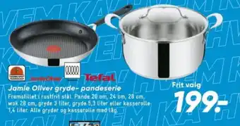 Bilka Jamie Oliver gryde- pandeserie tilbud