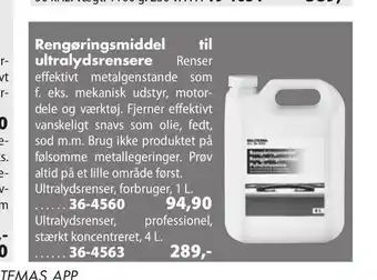 Rengøringsmiddel til