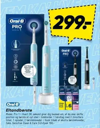 Bilka Oral-B Eltandbørste tilbud