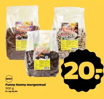 Netto Funny Hunny morgenmad tilbud