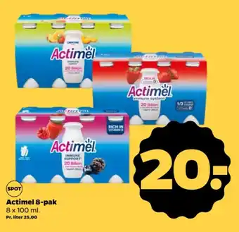 Netto Actimel 8-pak tilbud