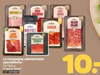Netto La Campagna udenlandske specialiteter tilbud