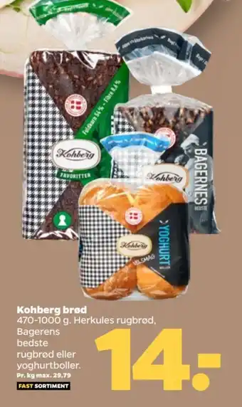 Netto Kohberg brød tilbud