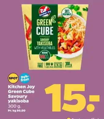 Netto Kitchen Joy Green Cube Savoury yakisoba tilbud