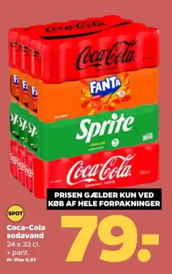 Netto Coca Cola sodavand tilbud