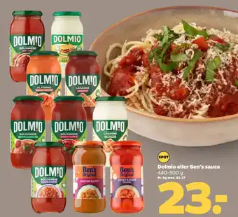 Netto Dolmio eller Ben's sauce tilbud