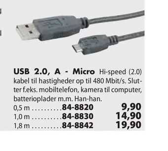 USB 2,0, A - Micro