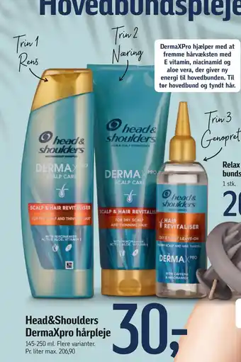 Føtex Head&Shoulders DermaXpro hårpleje tilbud