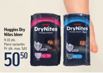 Føtex Huggies Dry Nites bleer tilbud