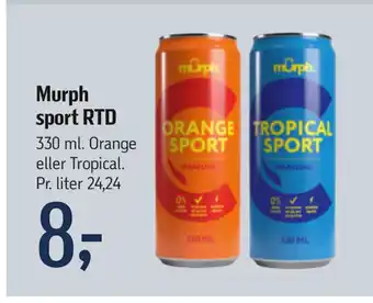 Føtex Murph sport RTD tilbud