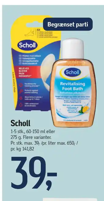 Føtex Scholl tilbud