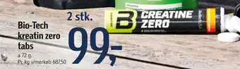 Føtex Bio-Tech kreatin zero tabs tilbud