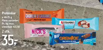 Føtex Proteinbar tilbud