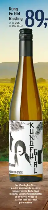 Føtex Kung Fu Girl Riesling tilbud