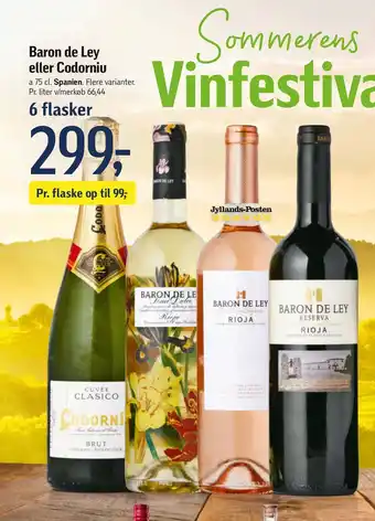 Baron de Ley eller Codorniu