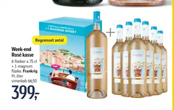Føtex Week-end Rosé kasse tilbud