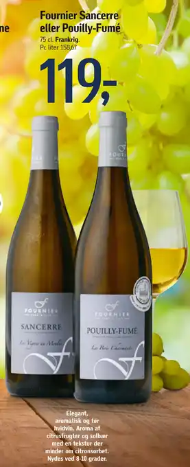 Føtex Fournier Sancerre eller Pouilly-Fumé tilbud