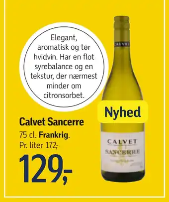 Føtex Calvet Sancerre tilbud