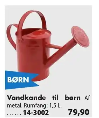 Biltema Vandkande til børn tilbud