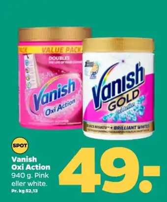 Netto Vanish Oxi Action tilbud