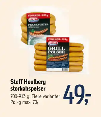 Føtex Steff Houlberg storkøbspølser tilbud