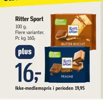 Føtex Ritter Sport tilbud