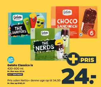 Netto Gelato Classico is tilbud