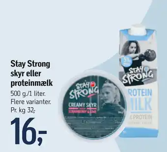 Føtex Stay Strong skyr eller proteinmælk tilbud