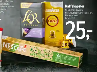 Føtex Kaffekapsler tilbud