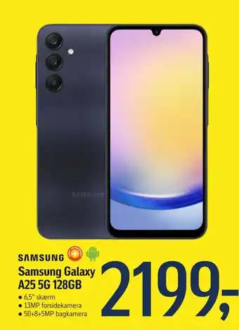 Føtex Samsung Galaxy A25 5G 128GB tilbud