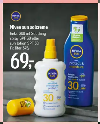 Føtex Nivea sun solcreme tilbud