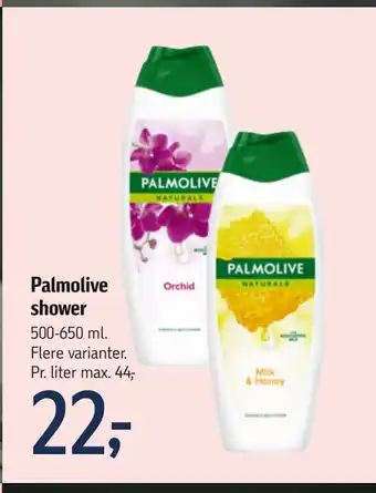 Føtex Palmolive shower tilbud