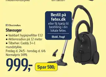 Føtex Støvsuger tilbud
