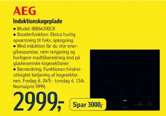 Føtex Induktionskogeplade tilbud