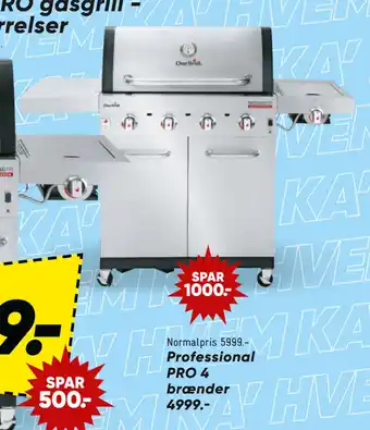 Bilka Professional PRO 4 brænder tilbud