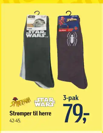 Føtex Strømper til herre tilbud