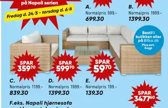Bilka Napoli midtermodul tilbud