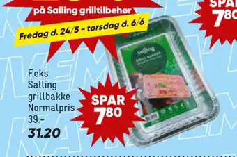 Bilka Salling grillbakke tilbud