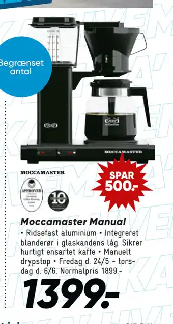Bilka Moccamaster Manual tilbud