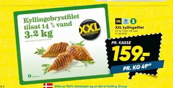 Bilka XXL kyllingefilet tilbud