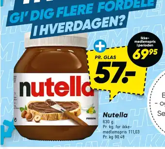 Bilka Nutella tilbud